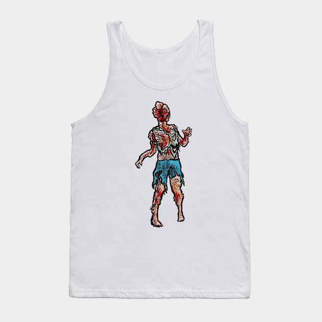 Clicker - The Last of Us fan art Tank Top by MarkScicluna